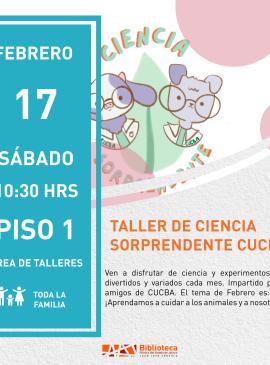Taller de ciencia sorprendente CUCBA