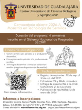Maestría Profesionalizante en Tecnología de Semillas