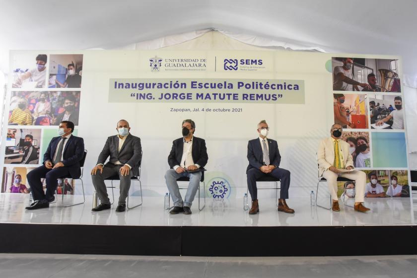 Inauguran Escuela Politécnica Ing. Jorge Matute Remus
