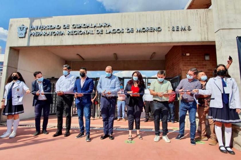 Inauguran nuevas instalaciones de la Preparatoria Regional de Lagos de Moreno