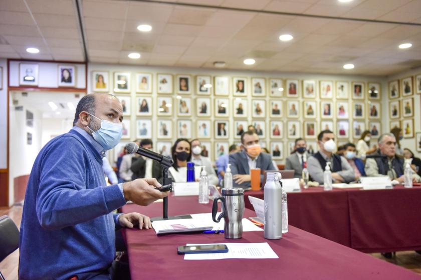 Acude Rector General al Legislativo a solicitar ampliación al presupuesto de la UdeG