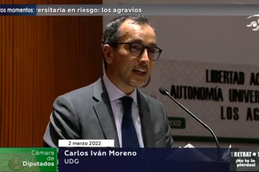 Discuten académicos de UdeG sobre autonomía universitaria en foro del Congreso de la Unión