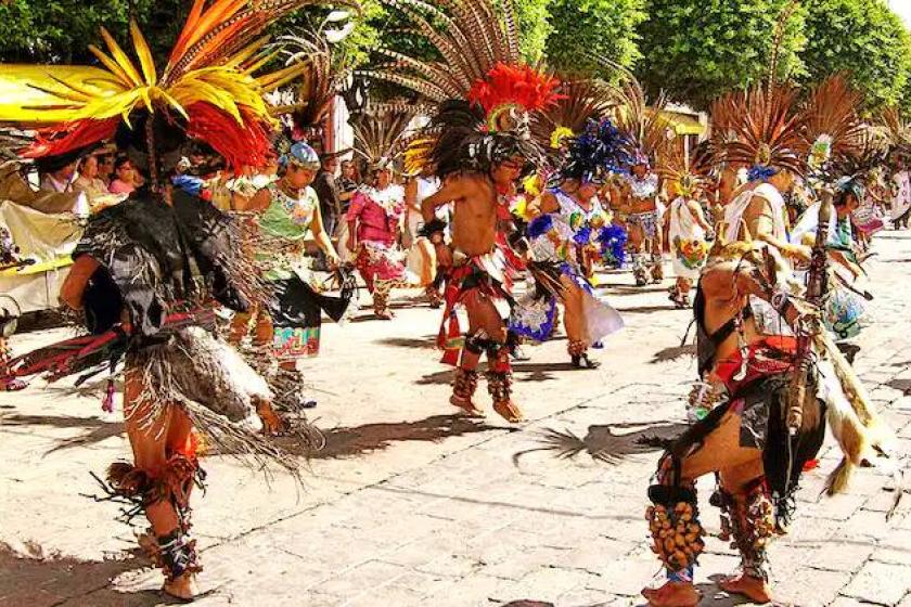 Misticismo de las danzas aztecas