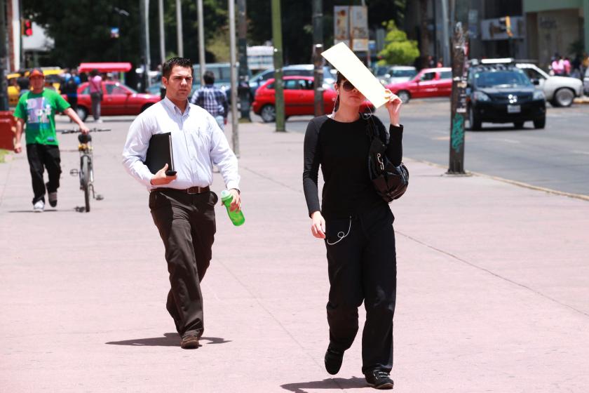 Marzo y abril con temperaturas cálidas