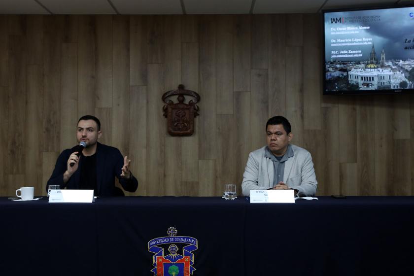 Meteorólogos del IAM 