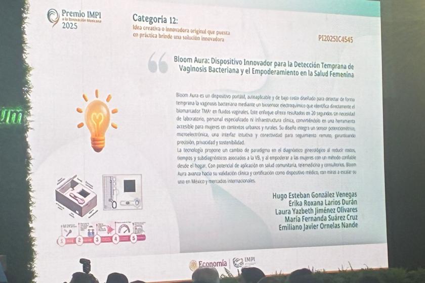 Proyecto de la UdeG gana el Premio IMPI