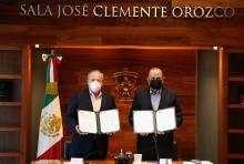 UdeG firma convenio con SALME, de la Secretaría de Salud
